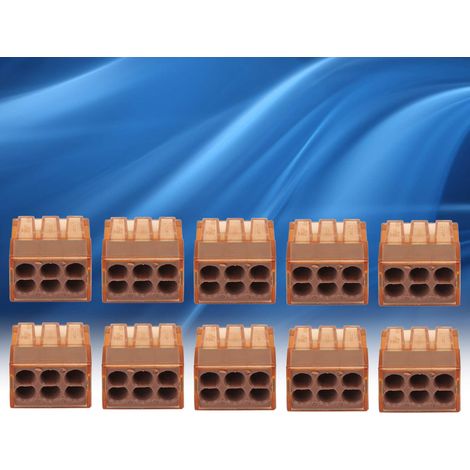 Packung mit 10 Schnellverbindern für PCT-606-Kabel (1/5)