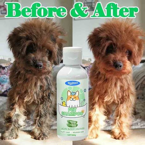 KineShineX Hundeshampoo ist für alle Hunderassen und Haustiere geeignet. Es bietet einen langanhaltenden Duft und reinigt sanft. (1/4)