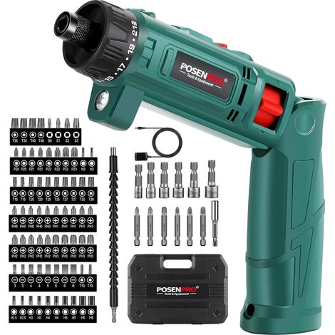 Cordless Screwdriver 10Nm, 8V Cordless Screwdriver (1/5)