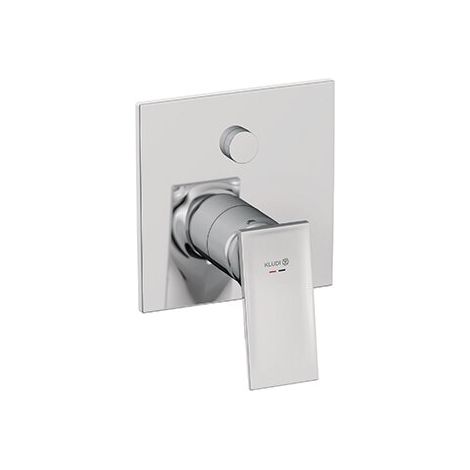 KLUDI-DECUS Mélangeur monocommande bain-douche encastré - avec sécurité intégrée, set de finition chromé, 547630575 (1/2)