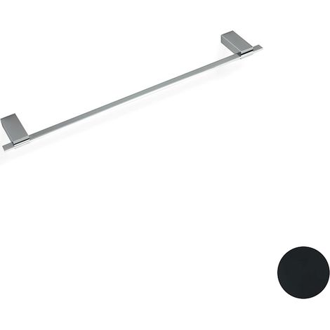 STILHAUS Gea asta porta asciugamani l 56 nickel nero satinato codice prod: 000GE0557