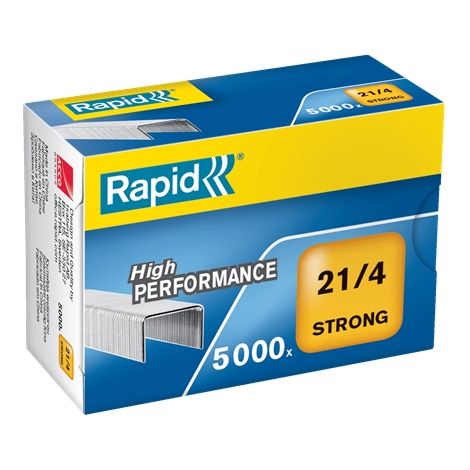 Rapid box de 5000 Klammern 21/4 - verzinkter verstärkter Draht - pin de 4mm