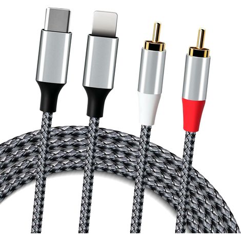 Lightning-auf-HDMI-Digital-AV-Adapter für iPhone, 1080p-HDMI-auf-Lightning-Adapter, Video-Audio-Sync-Bildschirmkonverter mit Lightning-Ladeanschluss für Fernseher/HDTV/Monitor/Projektor, iPhone/iPad (1/5)