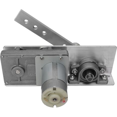 Moteur oscillant réversible 24V DC, mécanisme de va-et-vient gauche-droite, vitesse réglable type poussoir, angle 10-130°, alimentation 100-240V US, 45 cycles/min. (1/5)