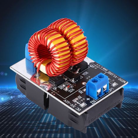Plaque chauffante miniature ZVS 120 W à induction, contrôleur de chauffage flyback, bobine d'allumage, alimentation CC 512 V (1/5)