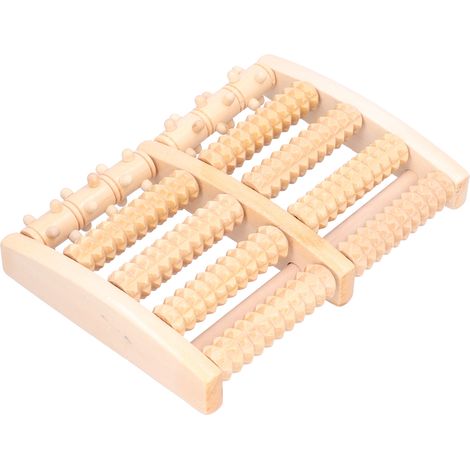 Rouleau de massage en bambou pour pieds, antidouleur, léger, bois durable, soulage la fatigue à la maison (1/5)
