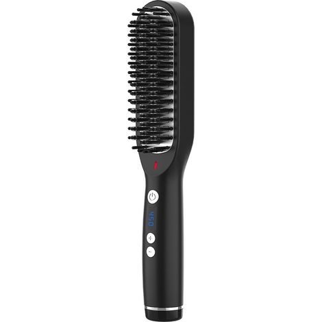 Peigne à Cheveux Lisseur Professionnel 5 Niveaux Réglables Protection avec Arrêt Automatique