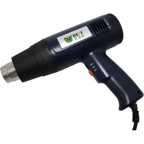 220 V 1600 W Air chaud G-un Rework Station Handheld LCD Affichage électronique Heat G-un pour SMT SMD Rework Repair - 220v (1/5)
