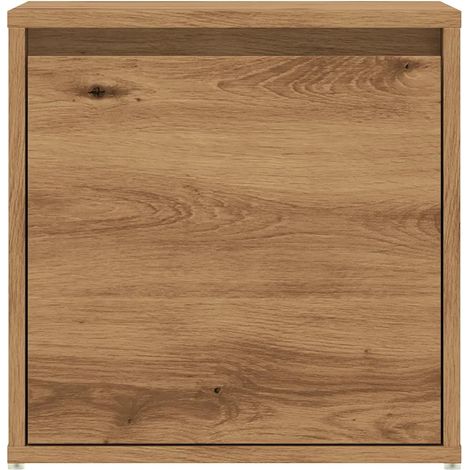 vidaXL Schublade Box aus kunsthandwerklichem Eichenholz 40,5x40x40 cm