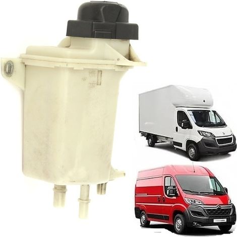 Serbatoio del liquido del servosterzo Fiat Ducato Boxer Jumper 2014-2025 Opel Movano C 21- ZZ 1380688080 B (1/5)