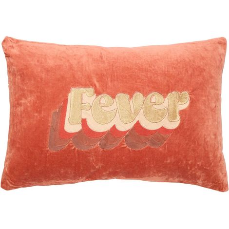 Cuscino night crush rettangolare 38x58 cm arancione - Atmosphera créateur d'intérieur (1/3)