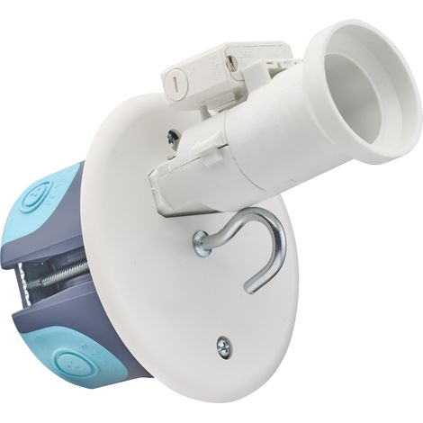 DEBFLEX - BTE PLAFOND STOPAIR D67 P50 DCL+DOUILLE B22 + Fiche DCL - 718124