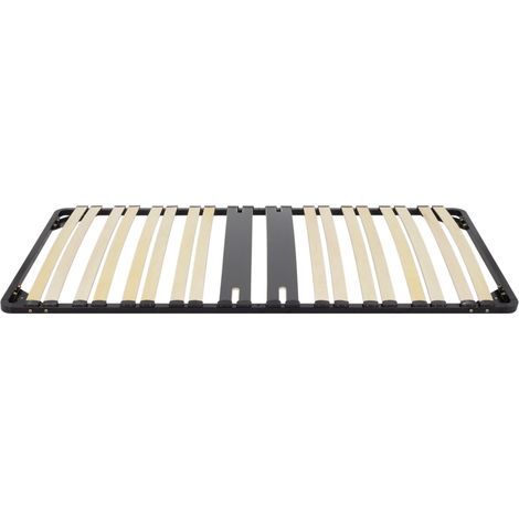 CAMA Sommier ergonomique à lattes avec zone lombaire renforcée 90X200 cm