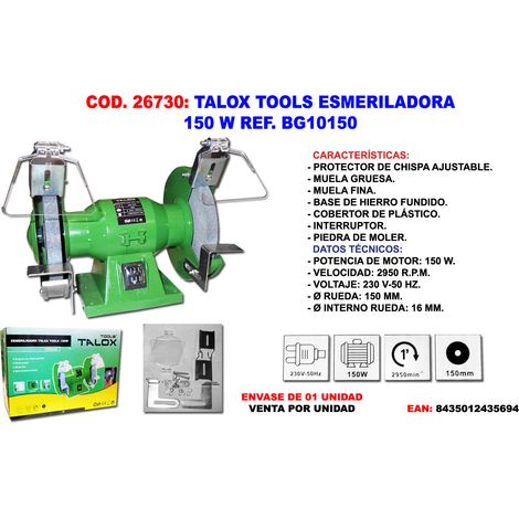 Smerigliatrice Talox 150 W 150 mm BG10150