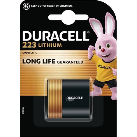 Batteria Duracell 223 a Litio Lithium 223 - CR-P2 (1/2)