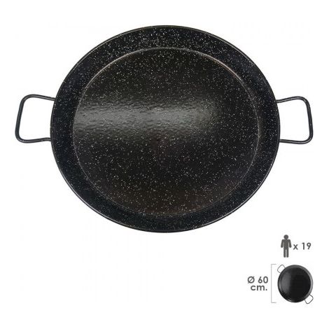 Garcima Paellera Valenciana Emaille 60 cm 19 persone
