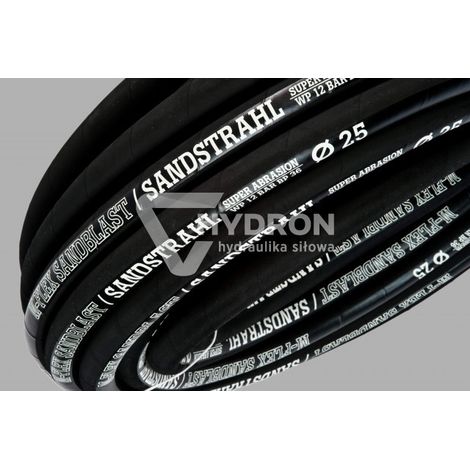 Manguera de chorro de arena M-flex DN13 de 12 bar