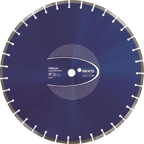MEXCO GPX90 Concrete Diamond Blade 500mm for Cutting