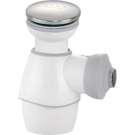 Kit Bonde Siphon Lavabo ou Évier Tout-En-Un Chromé (1/5)