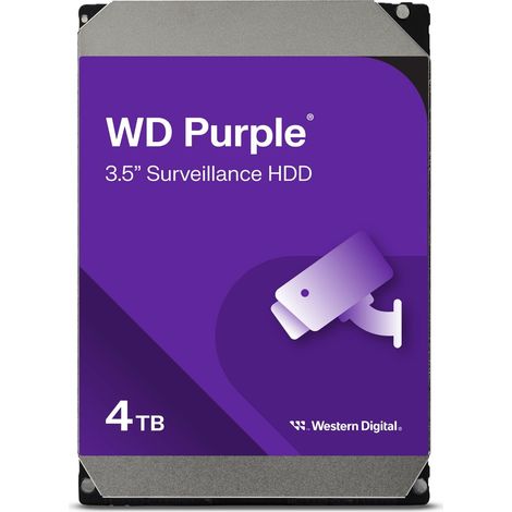 Hard Disk 3.5 4TB Western digital Purple WD43PURZ SATA III/600 [WD43PURZ] (1/2)