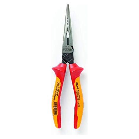 Pinza a becchi lunghi con tagliente laterale, 8 pollici, 200 mm, 1.000 V (1/3)