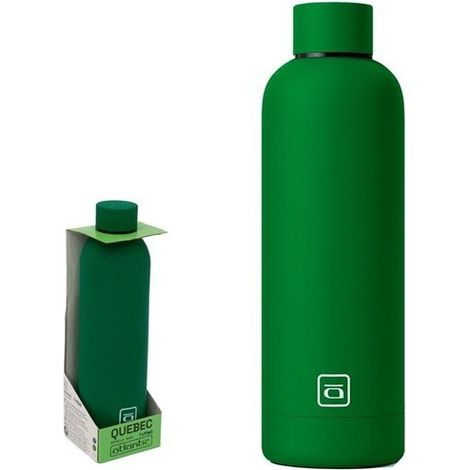Borraccia térmica Atlantic Quebec 1 litro acero inoxidable verde