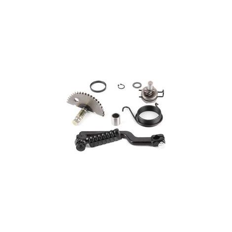 Conjunto de engranaje del eje de la palanca de arranque para ciclomotor, apto para scooters GY6 de 49 cc, 50 cc, 80 cc y 100 cc. (1/5)