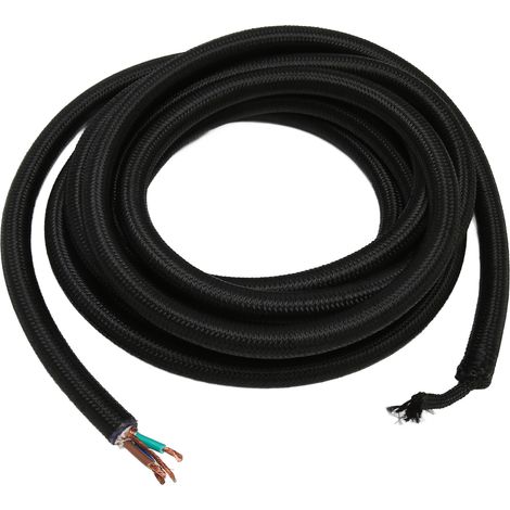 Câble d'alimentation HiFi 6N OCC pour amplificateur, lecteur CD et équipement audio - 3 mètres / 9.8 pieds (1/5)