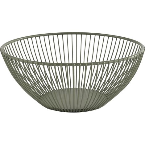 Cesta APS Svart, altura 80 mm, ø 200 mm verde susurro