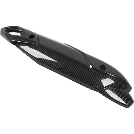 Copertura per tubo di scarico moto, scudo termico in fibra di carbonio per NMAX 125 155 dal 2020 al 2024. (1/4)
