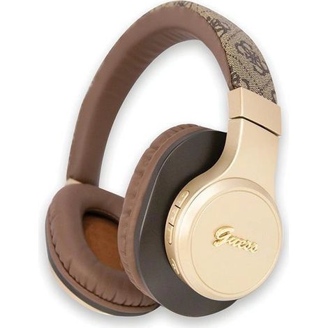 Cuffie on-ear Bluetooth Guess GUBH604GEMW marrone/marrone 4G Script (1/5)