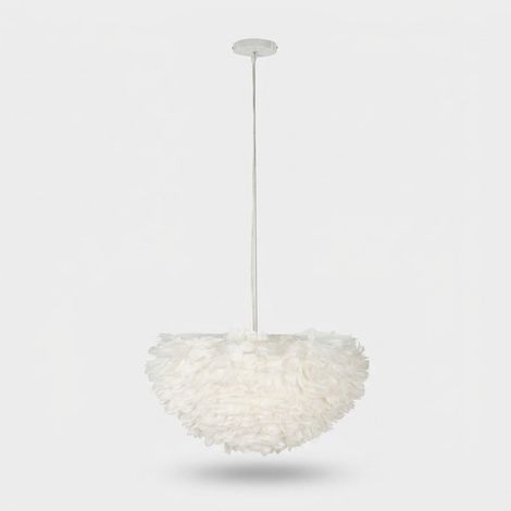 Lámpara colgante con plumas sintéticas Feather (1/5)