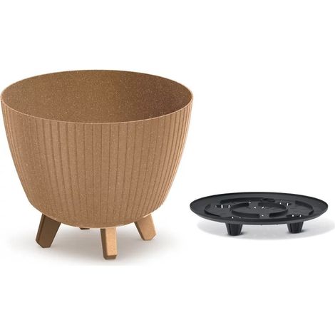 Lamia ECO Wood DLAL300W naturo Prosperplast Blumentopf