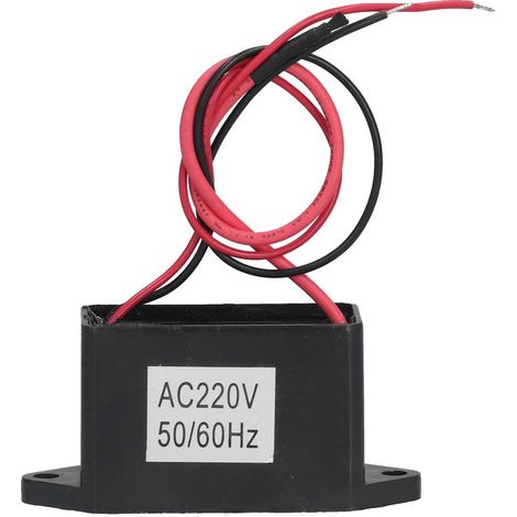 Ortviai 10 Mio. Ionen/cm³ Negativ-Ionen-Generator-Luftreinigermodul, schwarzes ABS, 220 V Wechselstrom, kompakt und leise, für Zuhause, Auto und Büro (1/5)