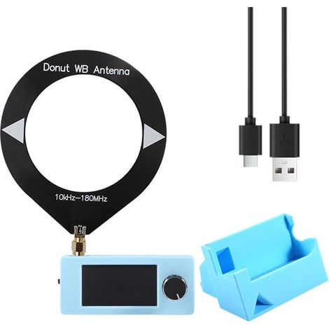 Bausatz für den Mini-Radioempfänger SI4732 mit 3D-Unterstützung, Frequenzbereich 10 kHz–180 MHz, 1,9-Zoll-Bildschirm, FM/AM/LSB/USB, Kurzwellenradioempfänger SI4732