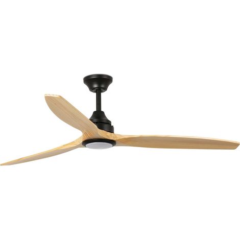 DC Ceiling Fan Alo Black with LED & Remote (1/5)