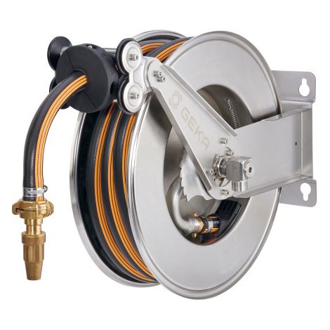 GEKA plus automatischer Schlauchaufroller EA15SK, mit Gummischlauch
