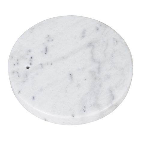 Marble Base White Round for Arc Lamp XXL