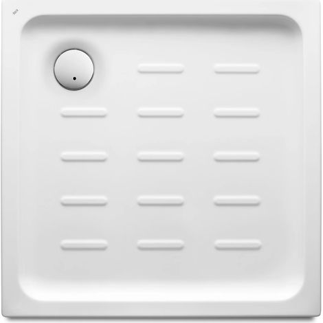 Roca Shower Tray Acrylic with Anti Slip Base 800 x 800mm White Square
