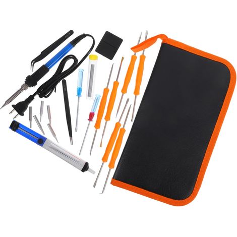 Kit de fer souder 21 pices avec embouts de pompe dessouder (1/5)