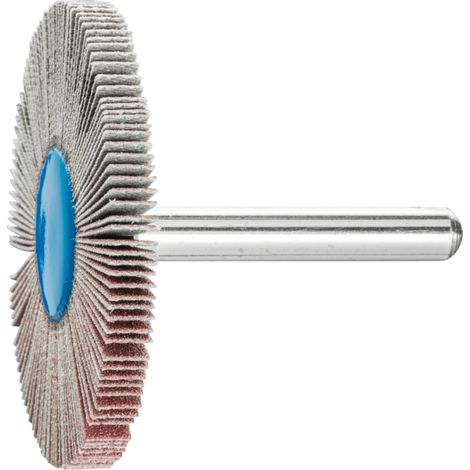 PFERD TOOLS Korund Fächerschleifer F Ø 50x5 mm Schaft-Ø 6 mm A240 für Feinschliff und Finish 10 Stk