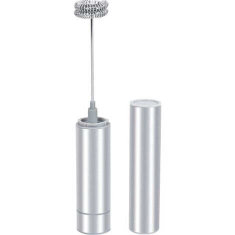 Lait Frother Handheld Electric, Mousseur à Café de . Mousse à Café pour Lait Moussant, MéLangeur de Mousseur Latte / Cappuccino pour Boisson, (1/4)
