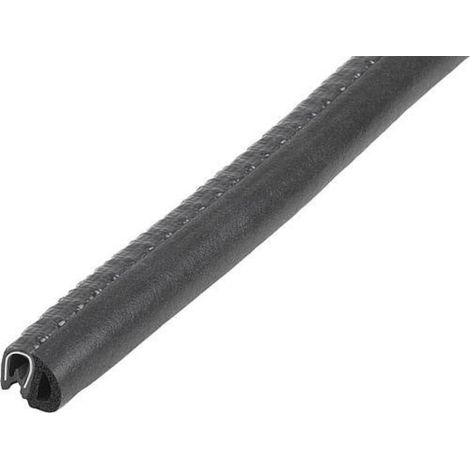 KIPP Kantenschutz-Dichtprofil 10000 x 7 x 10 mm PVC schwarz EPDM Komp. (1/2)