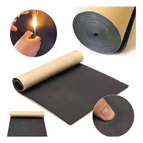 Schalldämmmatte fürs Auto, wasserdichte Dämmmatte für Türen, Dächer, Böden, Kofferräume, 50 cm x 100 cm x 6 mm (1/5)