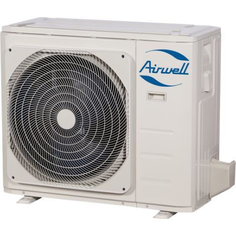 Airwell – Climatiseur monobloc extérieur 10 kW – SEER 6,1 A++ – Débit d'air 4000 m³/h – Compatible unités intérieures DDMX, FDMX, CDMX – 7SP063173
