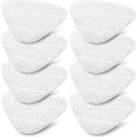 Housses de Rechange pour Nettoyeur à vapeur Vileda Steam & Plus Accessoire Balai Microfibre compatible avec 12 pcs (1/5)