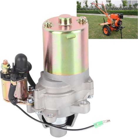 Motor de arranque de repuesto de alta calidad para generadores 168F, 170F, GX160 y GX210, para uso en agricultura, construcción y otras aplicaciones. (1/4)