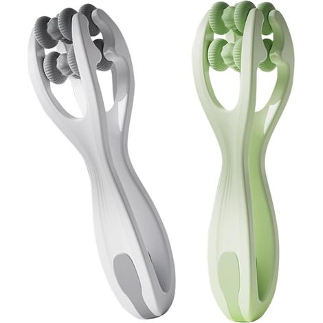 Rouleau de Massage Double Face Masseur Digital Double Roller Finger Massage Main et Doigt Masseur à Rouleaux pour Muscle Détente, Circulation Sanguine 2 Pièces (1/5)