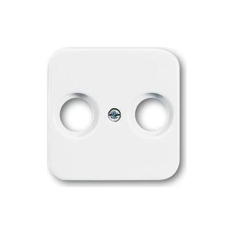 Busch-Jaeger Zentralscheibe aws f.Antennendose 2Loch 2531-214 (1/5)