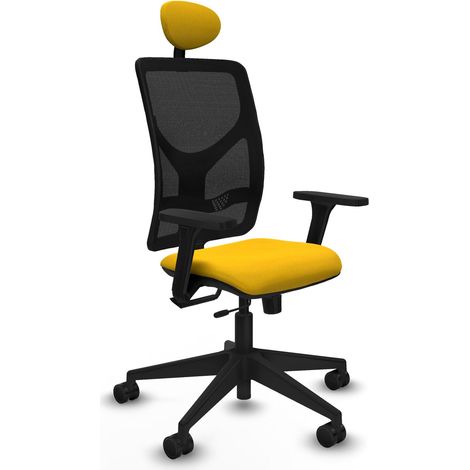 Bürostuhl piqueras y crespo Motilla schwarz Schaumstoff hoher Dichte (1/2)